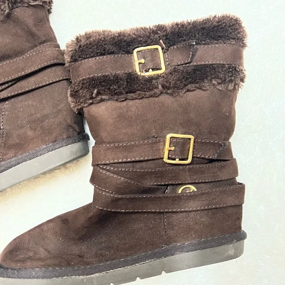 Michael kors brown boots size 3 - Picture 6 of 9